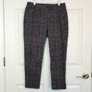 NYDJ Womens Trouser Polka Dot Print 8P